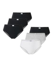 Трусики SCHIESSER  Modern Multipacks, Mottled Grey/Black/White