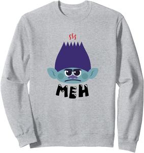 Толстовка Trolls BRUNCH MEH, серая