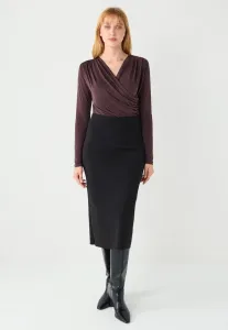 Юбка-Карандаш прямого кроя с завышенной талией Jimmy Key, Black