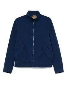 Пиджак с воротником-стойкой Ten C, синий