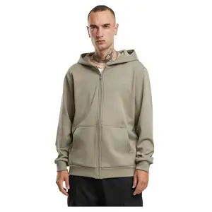 Толстовка Urban Classics Cozy full zip, зеленый