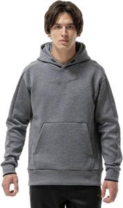 Спортивная толстовка Mizuno 32MCC555, эластичная, с капюшоном, удобная в носке, унисекс, для взрослых, светло-серый