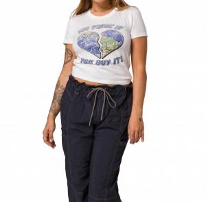 Мини-футболка You Break It цвета зефира Parks Project, Marshmallow