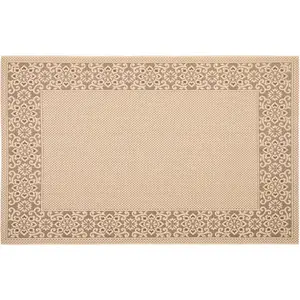 Внутренний ковер с королевской каймой для улицы и двора Safavieh, мультиколор, 244x336 см