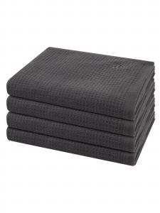 ROSS Полотенце 'Pique' в темно-сером цвете