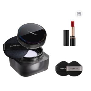 Carslan Черная магнитная рассыпчатая пудра для фиксации макияжа, выравнивающая тон кожи, матовая, стойкая, контролирующая жирный блеск, натуральная, 8г