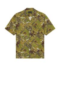 Рубашка с пуговицами Liner от Allsaints, barrel brown