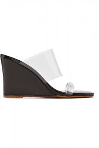 Maryam Nassir Zadeh Коричневые сандалии на танкетке «Олимпия»