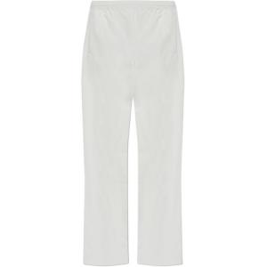 Номерные вышитые спортивные штаны MM6 Maison Margiela, белый