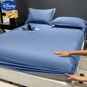 Disney Простыня на резинке 150х200 см, хлопок, высота борта 30/35/40 см, цвет blue-gray