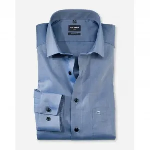 Деловая рубашка OLYMP "Luxor Modern Fit", цвет морской волны