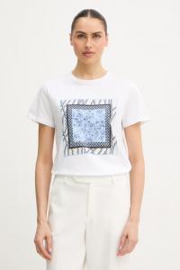 Хлопковая футболка emme by Marella, белый