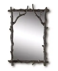 Настенное зеркало для домашнего отделения Spi, bronze