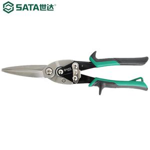 SATA 93104A прямые авиационные ножницы с удлиненным ртом, ножницы из листового железа из нержавеющей стали, ножницы из железной сетки, пластинчатые ножницы из нержавеющей стали
