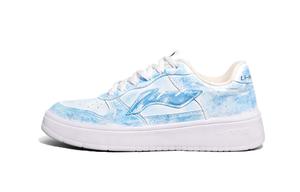LINING Женские скейтерские кеды Low top Wear resistant And Lightweight Blue White