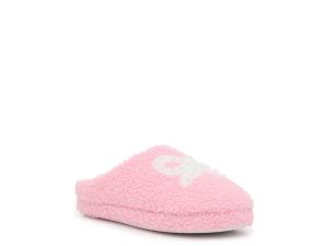 Тапочки OMG Accessories Bow Pearl Plush Slipper - Kids', светло-розовый