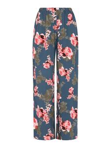 Тканевые брюки Usha, цвет dark green multicolor