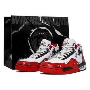 Nike Баскетбольные кроссовки Flight Legacy Slip Mid Top Vintage унисекс красные