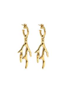 Goossens серьги-кольца Corail Talisman Iconiques, золотой