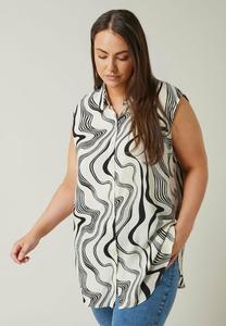 Рубашка ABSTRACT PRINT DETAIL Evans, белый