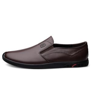 LAORENTOU Мужские повседневные туфли мужские низкие топы коричневые, цвет Brown