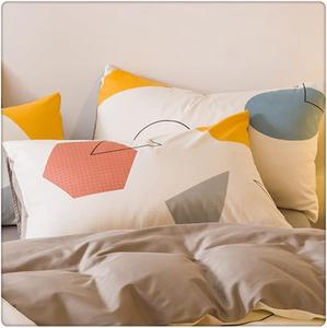 ZUIAI Наволочки скандинавские минималистичные с геометрическим цветочным принтом