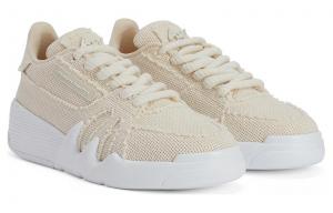 Джиузеппе Занотти Тэлон С эффектом плетения Кроссовки Экрю