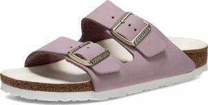 Унисекс сандалии Birkenstock Arizona на слайде, сиреневый