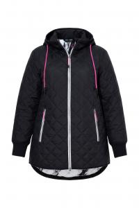 LAURASØN Куртка для межсезонья в черном цвете