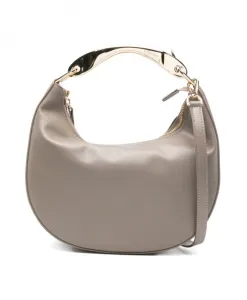 Сумка для круассанов с металлической ручкой Twinset, серый