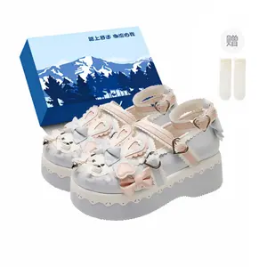 Fawn Miri Мэри Джейн туфли женские синие с эксклюзивной коробкой и носками, цвет Blue-Exclusive Shoe Box-Comes with Socks