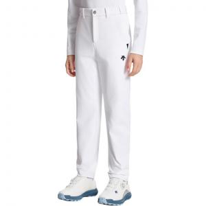 Детские брюки для гольфа unisex DESCENTE, белый