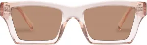 Солнцезащитные очки Le Specs Unisex Adult's SOMETHING, Pink Champagne / Tan Tint