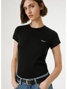 Pepe Jeans Черная футболка "Мерида"