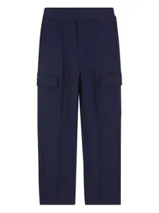 Брюки карго KARL LAGERFELD KIDS, синий