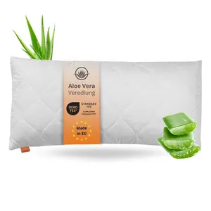 Подушка для сна с алоэ вера, 40 x 80 см, приятная для кожи, охлаждающая, очень мягкая sleepling