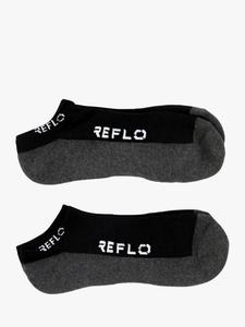 Носки Lugano Crew REFLO, Black/Grey