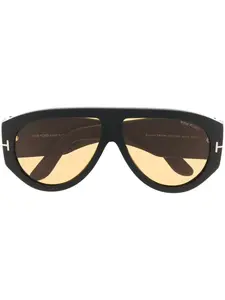 Солнцезащитные очки-пилоты TOM FORD Eyewear, черный