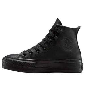 Топ (WMNS) Converse Chuck Taylor All Star Lift Leather High Top 'Black'
