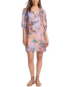 Платье Лавинии, в котором был Джонни Johnny Was, синий