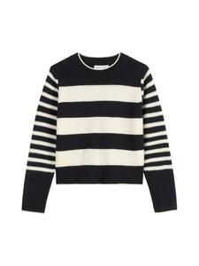 Marc O'Polo Полосатый свитер, стандартный размер, темно-синего цвета