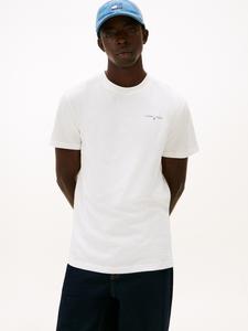 Рубашка Tommy Jeans, темно-синий/белый