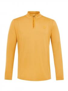 Флисовый свитер Protest  REWILL 1/4 zip active top, цвет Cab Yellow