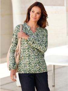 Рубашка с длинными рукавами с тростниковым принтом цвета экрю WITT WEIDEN