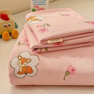 Yalu Простыня из грубого хлопка 200х230 см, утолщенная, для матраса 1.5 м