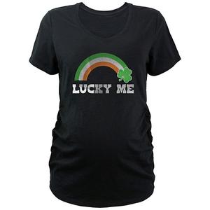 Футболка Maternity Lucky Me Ireland с радужным принтом Unbranded