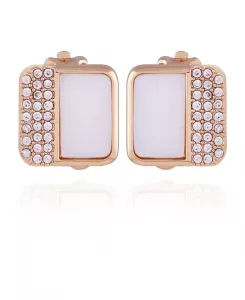 Женские серьги-клипсы в форме ракушки T Tahari, gold-tone