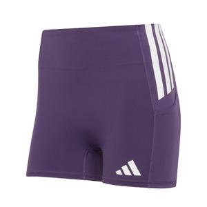 Adidas Performance Узкие спортивные шорты 'Adizero' в цвете Aubergine