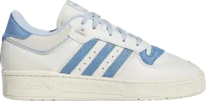 Кроссовки Adidas Rivalry Low 86, белый/голубой