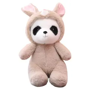 Плюшевая кукла Transformative Panda, очаровательная, милая, удобная на ощупь, высота 23см/30см, длина 23см Mise